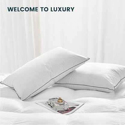 Hotel Quality for Optimal Comfort and Support - 1 Pack, Standard Size (20" x 26")